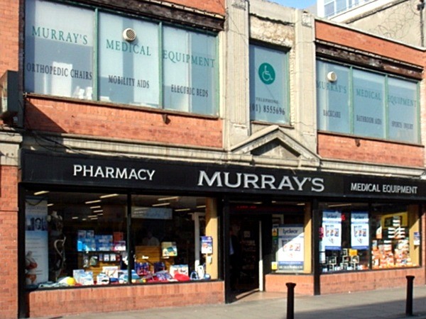 Murray's Pharmacy, Dublin City Centre - just one of many satisfied customers of Pace Electrical, Dublin, Ireland